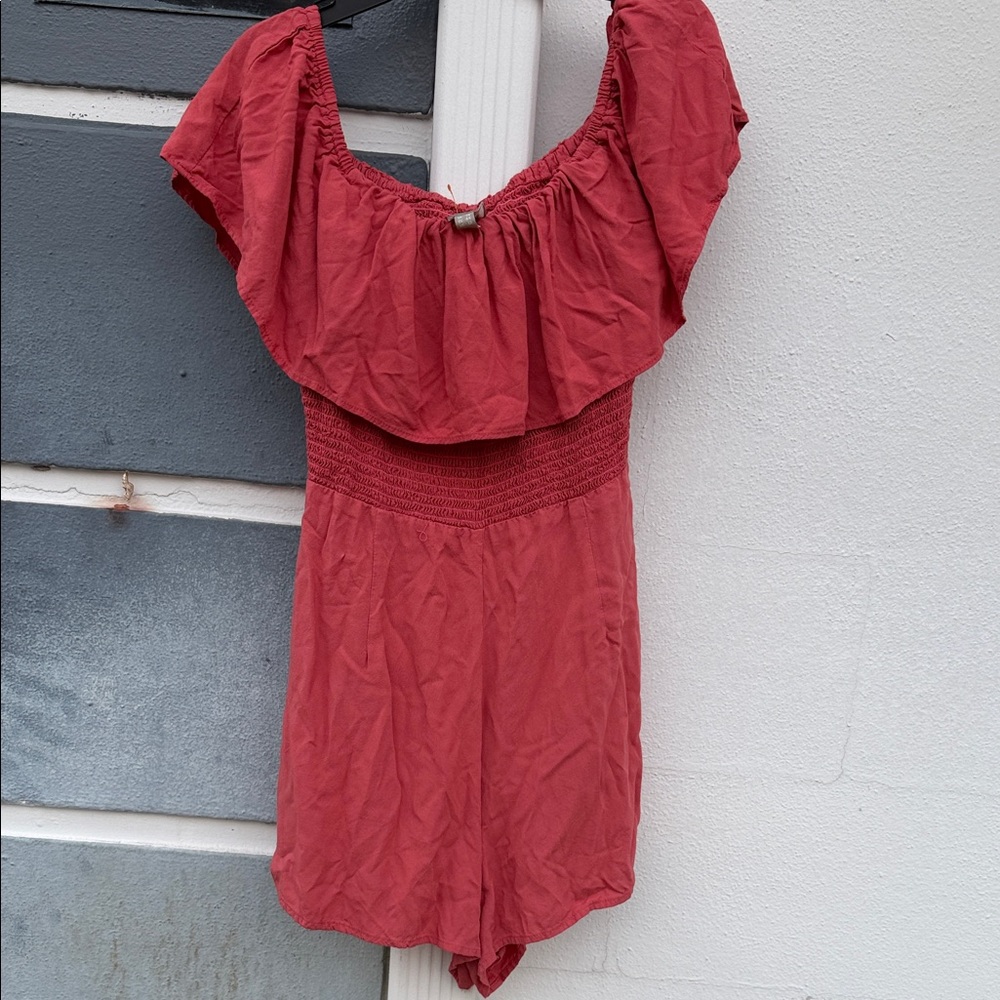 ASOS Kids Ruffled Bodysuit in Red